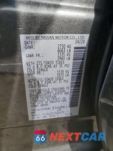 Zdjęcie 15 z 16 samochodu: 2024 INFINITI QX60 LUXE VIN:5N1DL1FR6RC356061 - miniatura