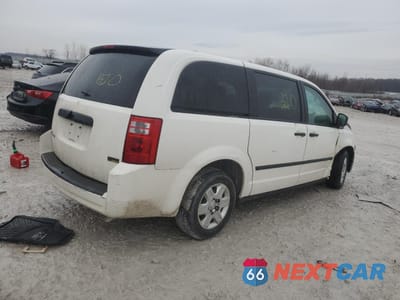 Trzecie zdjęcie samochodu z tyłu: 2008 DODGE GRAND CARAVAN SE VIN:1D8HN44H68B167122 - miniatura
