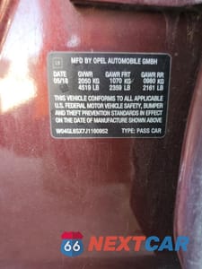 Zdjęcie 14 z 14 samochodu: 2018 BUICK REGAL PREFERRED VIN:W04GL6SX7J1160952 - miniatura