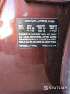 Zdjęcie 14 z 14 samochodu: 2018 BUICK REGAL PREFERRED VIN:W04GL6SX7J1160952 - miniatura