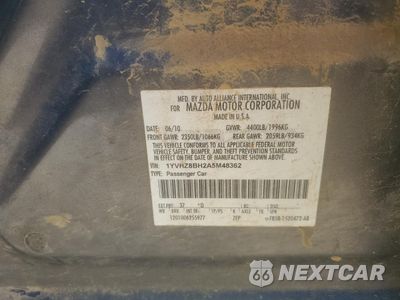 Zdjęcie 13 z 14 samochodu: 2010 MAZDA 6 I VIN:1YVHZ8BH2A5M48362 - miniatura