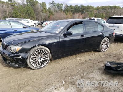 2007 BMW 750 WBAHN835X7DT72164 - główne zdjęcie licytacji z USA - miniatura