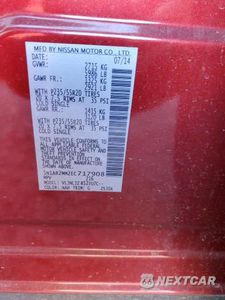 Zdjęcie 13 z 13 samochodu: 2014 NISSAN PATHFINDER S VIN:5N1AR2MM2EC717908 - miniatura