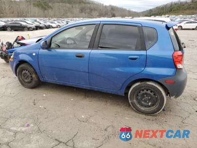 Drugie zdjęcie samochodu z przodu: 2007 CHEVROLET AVEO BASE VIN:KL1TD66667B768314 - miniatura