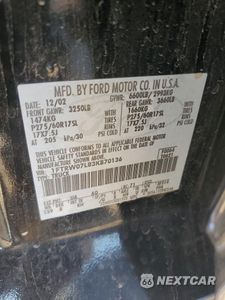 Zdjęcie 14 z 15 samochodu: 2003 FORD F150 SUPERCREW VIN:1FTRW07L83KB70136 - miniatura