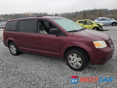 Czwarte zdjęcie samochodu z boku: 2009 DODGE GRAND CARAVAN SE VIN:2D8HN44E09R615850 - miniatura