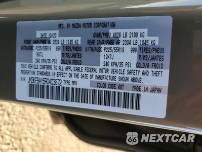 Zdjęcie 13 z 14 samochodu: 2024 MAZDA CX-5 CARBON TURBO VIN:JM3KFBAY5R0403872 - miniatura