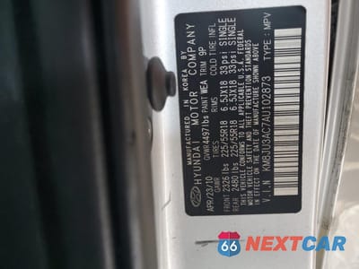 Zdjęcie 15 z 15 samochodu: 2010 HYUNDAI TUCSON GLS VIN:KM8JU3AC7AU102873 - miniatura