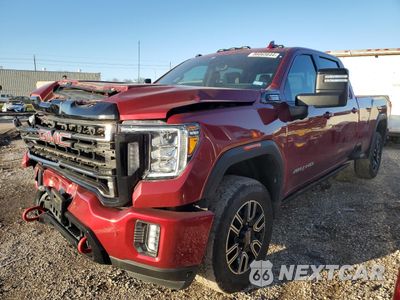 Drugie zdjęcie samochodu z przodu: 2022 GMC SIERRA K2500 AT4 VIN:1GT49PEY5NF353708 - miniatura