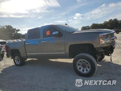 Czwarte zdjęcie samochodu z boku: 2017 CHEVROLET SILVERADO K1500 LTZ VIN:3GCUKSEC9HG398858 - miniatura