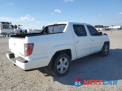 Trzecie zdjęcie samochodu z tyłu: 2013 HONDA RIDGELINE RTL VIN:5FPYK1F51DB001906 - miniatura