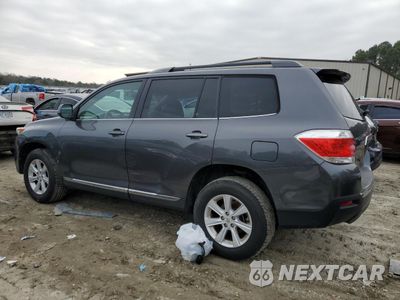 Drugie zdjęcie samochodu z przodu: 2012 TOYOTA HIGHLANDER BASE VIN:5TDBK3EH2CS112870 - miniatura