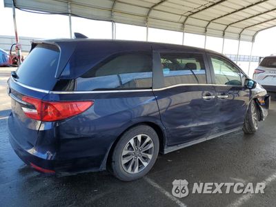 Trzecie zdjęcie samochodu z tyłu: 2024 HONDA ODYSSEY EXL VIN:5FNRL6H6XRB026243 - miniatura