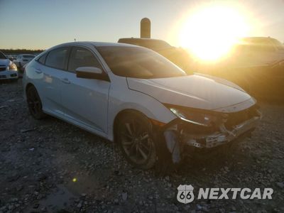 Czwarte zdjęcie samochodu z boku: 2020 HONDA CIVIC EX VIN:19XFC1F33LE024703 - miniatura