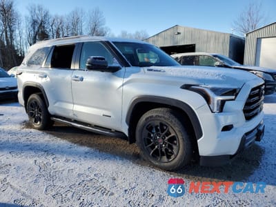 Czwarte zdjęcie samochodu z boku: 2024 TOYOTA SEQUOIA SR5 VIN:7SVAAABA7RX046514 - miniatura