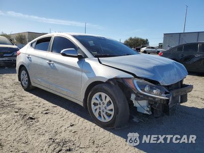 Czwarte zdjęcie samochodu z boku: 2018 HYUNDAI ELANTRA SE VIN:5NPD74LF3JH350635 - miniatura