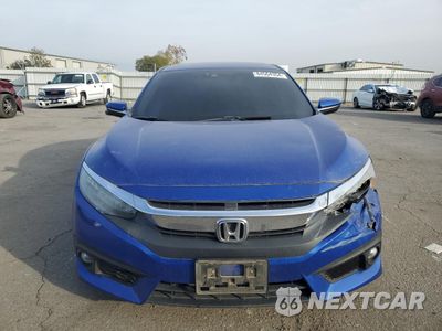 Piąte zdjęcie samochodu w środku: 2017 HONDA CIVIC TOURING VIN:2HGFC1F93HH655789 - miniatura