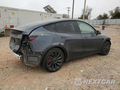 Trzecie zdjęcie samochodu z tyłu: 2023 TESLA MODEL Y VIN:7SAYGDEF2PF978372 - miniatura