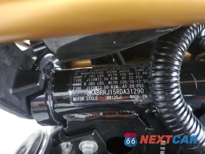 Zdjęcie 9 z 10 samochodu: 2024 KAWASAKI BR125 J VIN:JKABRRJ15RDA31290 - miniatura
