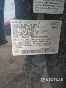 Zdjęcie 14 z 15 samochodu: 2007 AUDI Q7 3.6 QUATTRO PREMIUM VIN:WA1BY74L97D059561 - miniatura