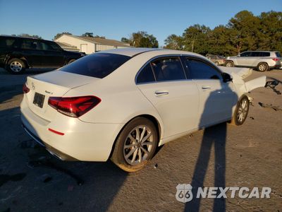 Trzecie zdjęcie samochodu z tyłu: 2020 MERCEDES-BENZ A 220 4MATIC VIN:WDD3G4FB8LW038575 - miniatura