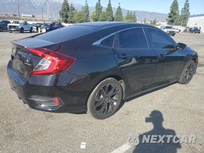 Trzecie zdjęcie samochodu z tyłu: 2020 HONDA CIVIC SPORT VIN:19XFC2F81LE203890 - miniatura