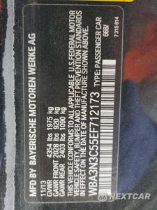 Zdjęcie 13 z 13 samochodu: 2014 BMW 428 I VIN:WBA3N3C55EF712173 - miniatura