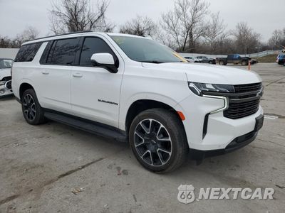 Czwarte zdjęcie samochodu z boku: 2021 CHEVROLET SUBURBAN K1500 RST VIN:1GNSKEKD4MR222324 - miniatura