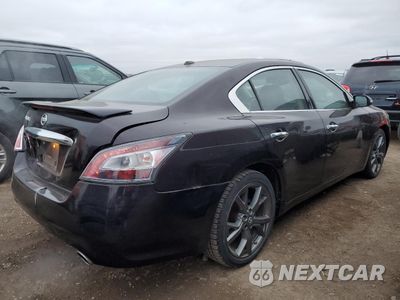 Trzecie zdjęcie samochodu z tyłu: 2014 NISSAN MAXIMA S VIN:1N4AA5AP8EC447889 - miniatura