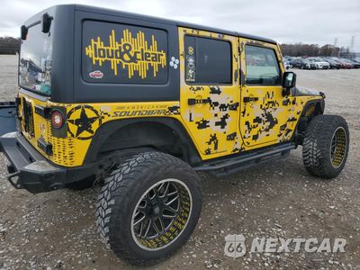 Trzecie zdjęcie samochodu z tyłu: 2009 JEEP WRANGLER UNLIMITED X VIN:1J4GA39119L727386 - miniatura