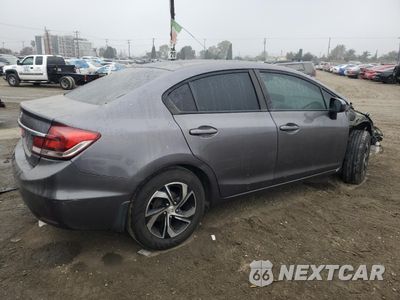 Trzecie zdjęcie samochodu z tyłu: 2014 HONDA CIVIC LX VIN:19XFB2F56EE245922 - miniatura