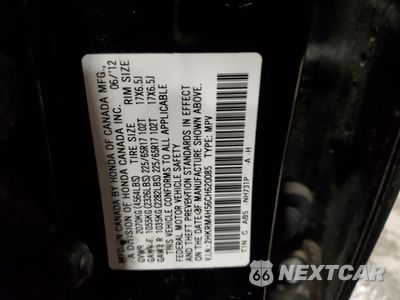 Zdjęcie 13 z 13 samochodu: 2012 HONDA CR-V EX VIN:2HKRM4H56CH620085 - miniatura