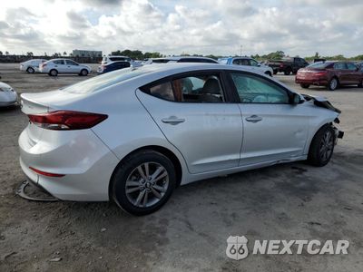 Trzecie zdjęcie samochodu z tyłu: 2018 HYUNDAI ELANTRA SEL VIN:5NPD84LF9JH250455 - miniatura