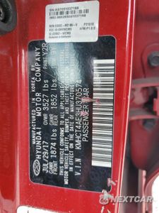 Zdjęcie 13 z 13 samochodu: 2017 HYUNDAI ACCENT SE VIN:KMHCT4AE3HU370574 - miniatura