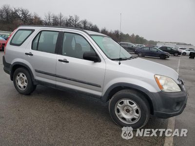 Czwarte zdjęcie samochodu z boku: 2006 HONDA CR-V LX VIN:JHLRD78536C042516 - miniatura
