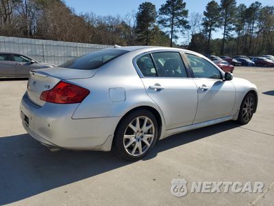 Trzecie zdjęcie samochodu z tyłu: 2010 INFINITI G37 BASE VIN:JN1CV6AP9AM407969 - miniatura