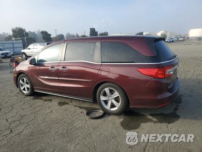 Drugie zdjęcie samochodu z przodu: 2018 HONDA ODYSSEY EX VIN:5FNRL6H51JB074371 - miniatura