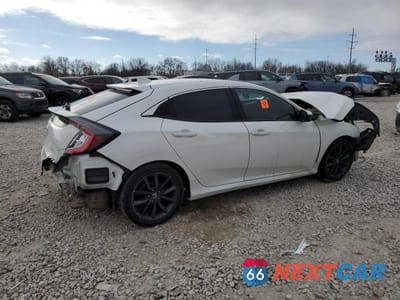 Trzecie zdjęcie samochodu z tyłu: 2021 HONDA CIVIC EX VIN:SHHFK7H60MU220167 - miniatura