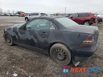 Drugie zdjęcie samochodu z przodu: 1998 MERCEDES-BENZ SLK 230 KOMPRESSOR VIN:WDBKK47F7WF068708 - miniatura