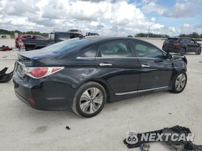 Trzecie zdjęcie samochodu z tyłu: 2013 HYUNDAI SONATA HYBRID VIN:KMHEC4A46DA078347 - miniatura