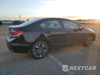 Trzecie zdjęcie samochodu z tyłu: 2014 HONDA CIVIC EX VIN:19XFB2F85EE216518 - miniatura