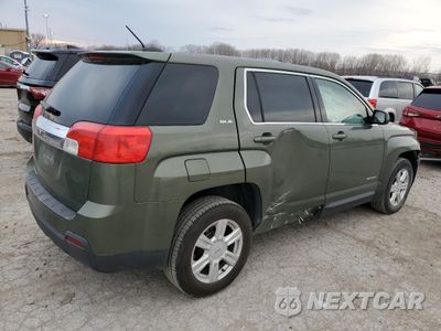 Trzecie zdjęcie samochodu z tyłu: 2015 GMC TERRAIN SLE VIN:2GKALMEKXF6131373 - miniatura