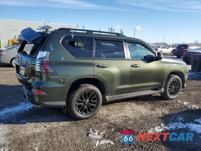 Trzecie zdjęcie samochodu z tyłu: 2023 LEXUS GX 460 VIN:JTJSM7BX0P5343465 - miniatura