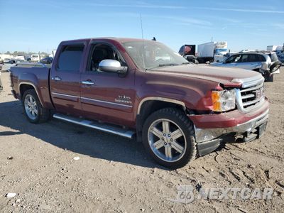 Czwarte zdjęcie samochodu z boku: 2013 GMC SIERRA C1500 SLE VIN:3GTP1VE04DG111881 - miniatura