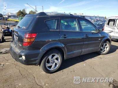 Trzecie zdjęcie samochodu z tyłu: 2003 PONTIAC VIBE VIN:5Y2SL62813Z479681 - miniatura