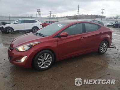 2014 HYUNDAI ELANTRA SE 5NPDH4AE9EH464037 - główne zdjęcie licytacji z USA - miniatura