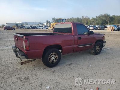Trzecie zdjęcie samochodu z tyłu: 2004 CHEVROLET SILVERADO C1500 VIN:1GCEC14V54Z172809 - miniatura