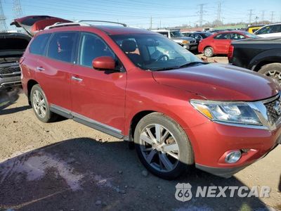 Czwarte zdjęcie samochodu z boku: 2014 NISSAN PATHFINDER S VIN:5N1AR2MM2EC717908 - miniatura