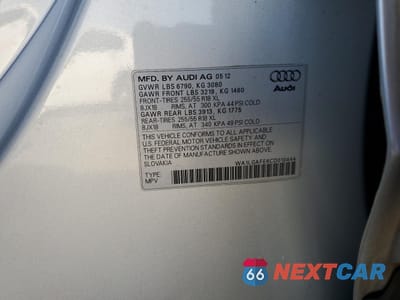 Zdjęcie 13 z 13 samochodu: 2012 AUDI Q7 PREMIUM PLUS VIN:WA1LGAFE6CD010444 - miniatura