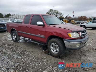 Czwarte zdjęcie samochodu z boku: 2001 TOYOTA TUNDRA ACCESS CAB VIN:5TBRT34171S186291 - miniatura